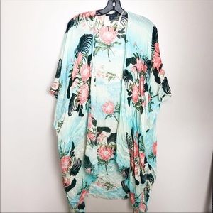 NWT American Eagle Floral Swim Coverup